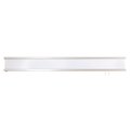 Afx Randolph 38" LED Overbed Wall Light - Satin Nickel Finish - Linen White Shade RAB384000L30ENSN-LW